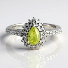 Anello in argento con Granato Mali