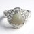 Anello in argento con Agata Botswana