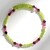 Bracciale in acciaio con Peridoto (Riya)