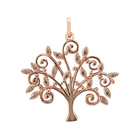 Pendentif en or et Diamant rose de France SI1 d'Argyle  (Annette)