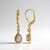 Pendientes en plata con Labradorita rosa de Maniry