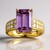 Anello in oro con Diasporo Rosa (AMAYANI)