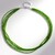 Collana in argento con Diopside Russo