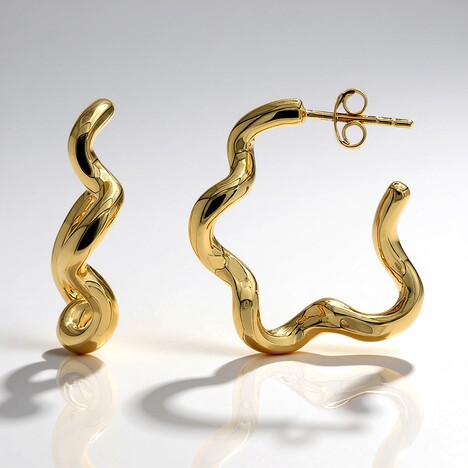 Orecchini in argento (M de Luca)