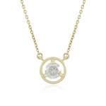 9K I3 (H) Diamond Gold Necklace
