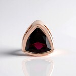 Ciondolo in argento con Rodolite Lampone (MONOSONO COLLECTION)