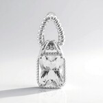 Ciondolo in argento con Quarzo Herkimer (Pallanova)