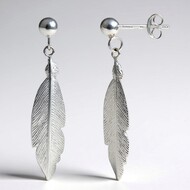 Pendientes en plata
