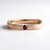 Anello in argento con Diamante Rosso I2 (de Melo)