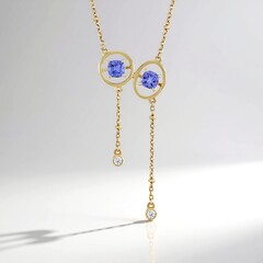 Collana in argento con Tanzanite (de Melo Essence)