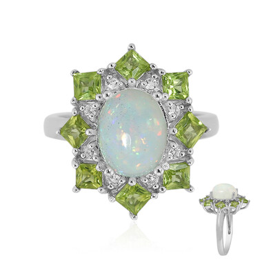 Welo-Opal-Silberring