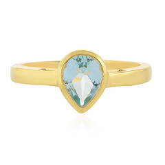 Anello in argento con Topazio Blu Cielo