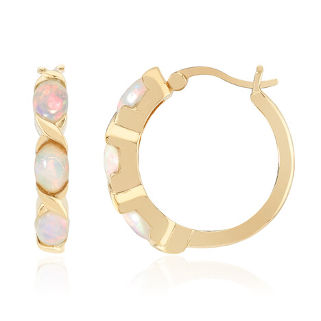Welo-Opal-Silberohrringe