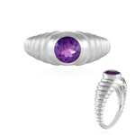 Anillo en plata con Amatista de Marruecos (de Melo Essence)