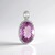 Ciondolo in argento con Fluorite Rosa