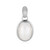 Bihar rainbow moonstone Silver Pendant