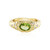 Anello in argento con Peridoto