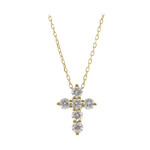 Collana in oro con Diamante SI2 (H) (CIRARI)