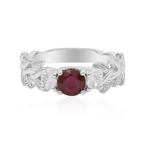 Madagascar Ruby Silver Ring