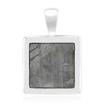 Ciondolo in argento con Meteoriti di Aletai