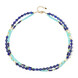 Lapis Lazuli Silver Necklace (Riya)