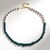 Collana in argento con Malachite