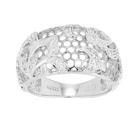 Bague en argent et Diamant I3 (I)