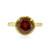 9K Sphalerite Gold Ring (Adela Gold)