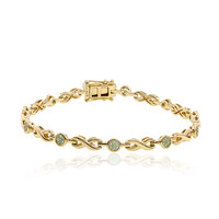 Bracelet en or et Tourmaline Paraïba (CUSTODANA)