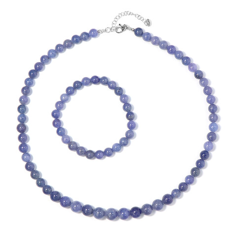 Parure in argento con Tanzanite