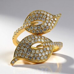 Anello in oro con Diamante Fancy SI2