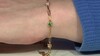 Brazalete en plata con Tsavorita Lemshuku