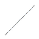 Santa Maria Aquamarine Platinum Bracelet (CUSTODANA)