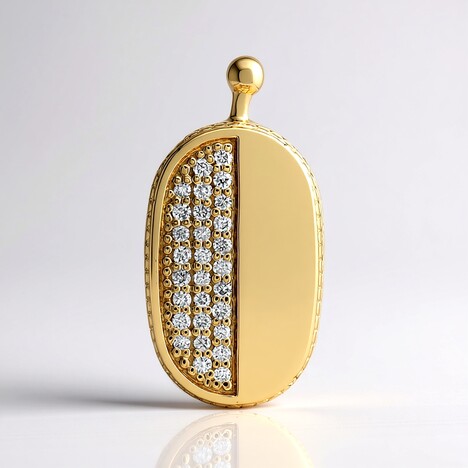 Accessorio in argento con Diamante SI1 (G) (Annette)