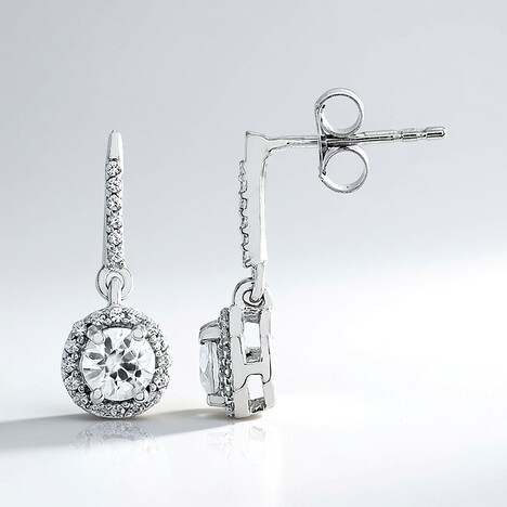 Orecchini in argento con Zircone