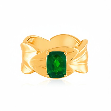 Anello in argento con Diopside Russo (de Melo Essence)