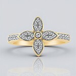 Anello in oro con Diamante SI1 (G) (Annette)