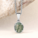 Pendentif en argent et Agate mousse