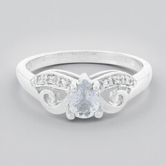 Anello in argento con Tormalina