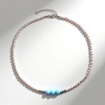 Collana in argento con Larimar