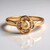 Anello in oro con Diamante Rose de France SI1 di Argyle (Annette)