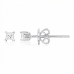 SI1 (G) Diamant-Goldohrringe (Annette)