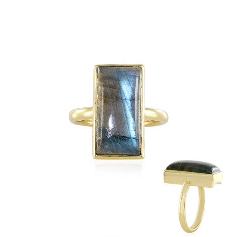 Labradorite Silver Ring