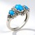 Anello in argento con Turchese (Desert Chic)