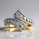 Bague en or et Diamant SI1 (G) (Annette)
