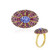 Bague en argent et Tanzanite AAA
