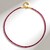 Collana in argento con Rubino del Madagascar