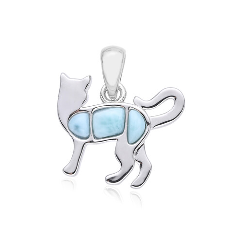 Colgante en plata con Larimar