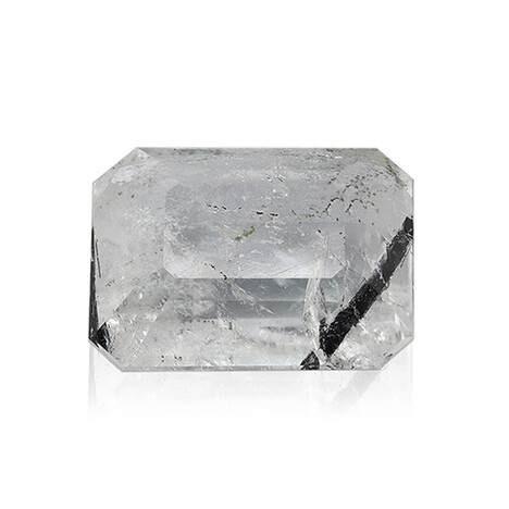 Piedra preciosa con Cuarzo rutilado negro 11,3 ct