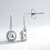 Orecchini in argento con Zircone